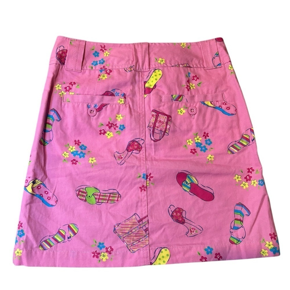 Talbots kids sandal print summer skirt 7 - Picture 3 of 5